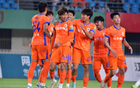 山東泰山B隊(duì)勝湖北2-1，彭嘯雙響，北區(qū)積分第三！