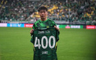 大TIFO、紀(jì)念球衣、張稀哲進(jìn)球，完美安排。