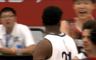 楊瀚森因米西吃T鼓掌，NBA招式