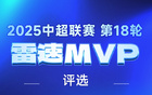 中超第18輪：卡扎伊戴帽，劉祝等傳射，MVP之爭。