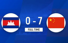 U20女足勝柬埔寨7比0，盧張雙響，愛芳精彩進球。