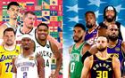 NBA全明星賽新模式：兩美一世界隊，循環(huán)賽制