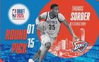 NBA榜眼拇指?jìng)?，雷?5號(hào)秀賽季報(bào)銷！