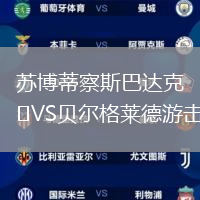 蘇博蒂察斯巴達克VS貝爾格萊德游擊