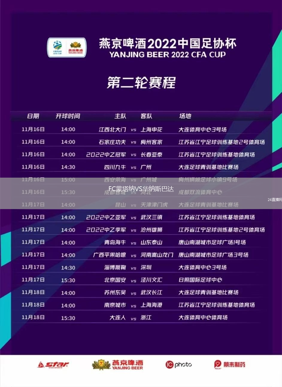 FC蒙塔納VS華納斯巴達